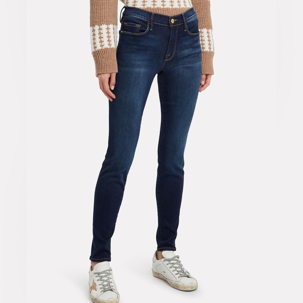 Frame Le Skinny de Jeanne Jeans in Augusta